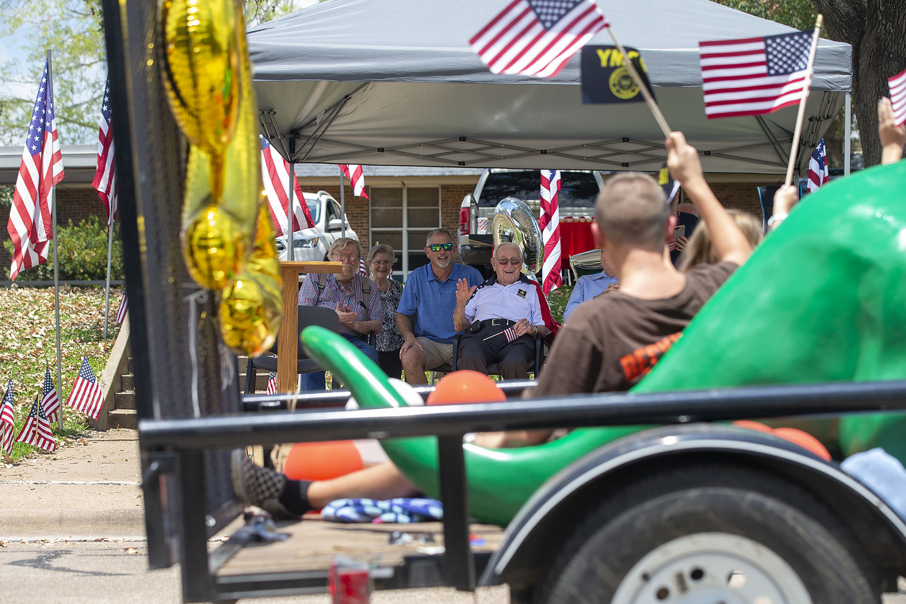 Parade honors veteran